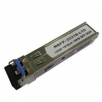 155m Sfp Fiber Optic Transceiver Module , Up To 120km Link Length 155m / 622m / 1.25g / 2.5g