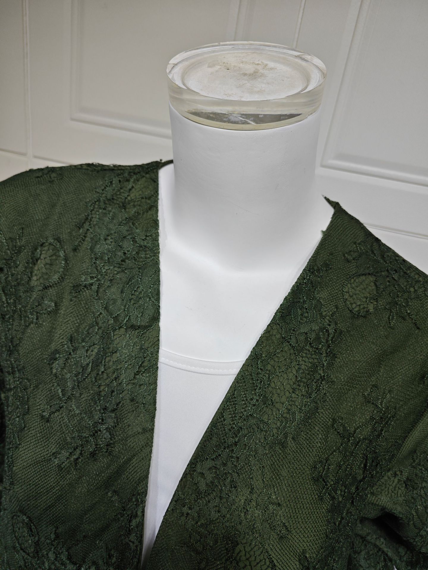 Lace Abaya Cardigan MQ281 (4)