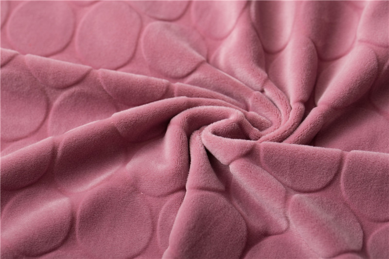 Super Soft velvet Pure Color Printed Fabric