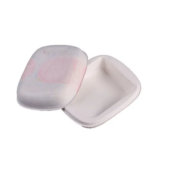 Recycled Molded Paper Pulp Box biodegradable packaging