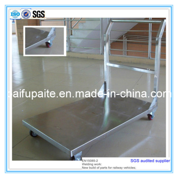 Wholesale Anti-Static Stainless Trolley Mute Handcart