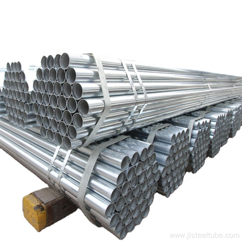 Hot Dip Galvanized Round Welded Steel Pipe