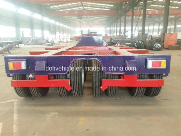 Lowboy Truck Trailer with Three Line Six Axles