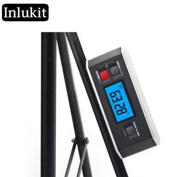 Digital Protractor, Angle Finder, Inclinometer: Magnetic V-Groove 0-360° Level Protractor
