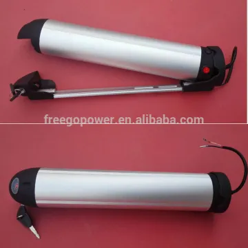 36V 10AH Water bottle type lithium battery rechargeable li-ion 36V battery pack for electric bike