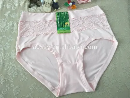 405B hot sexy modal lady panty sexy lace-trim modal panty