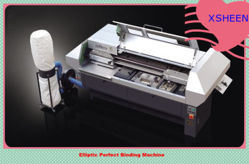 1500books/hour High speed Elliptic Perfect Binding Machine