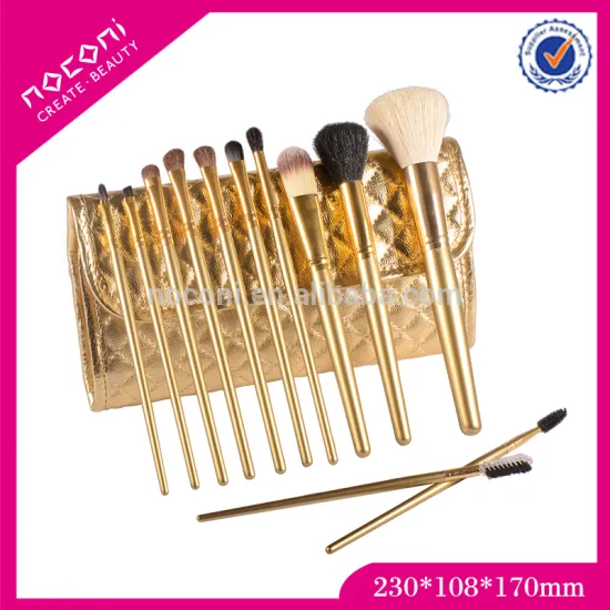 12pieces High quality professional synthetic color baby brush set