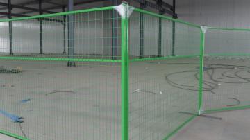 4mm Zinc Wire Temporary Fence Panel For USA/Canada