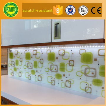 Personalised Digitally Printed on glasswall backsplash for stove----measure to size