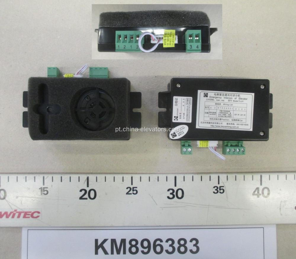 Intercomunicador COP KM896383 para elevadores KONE