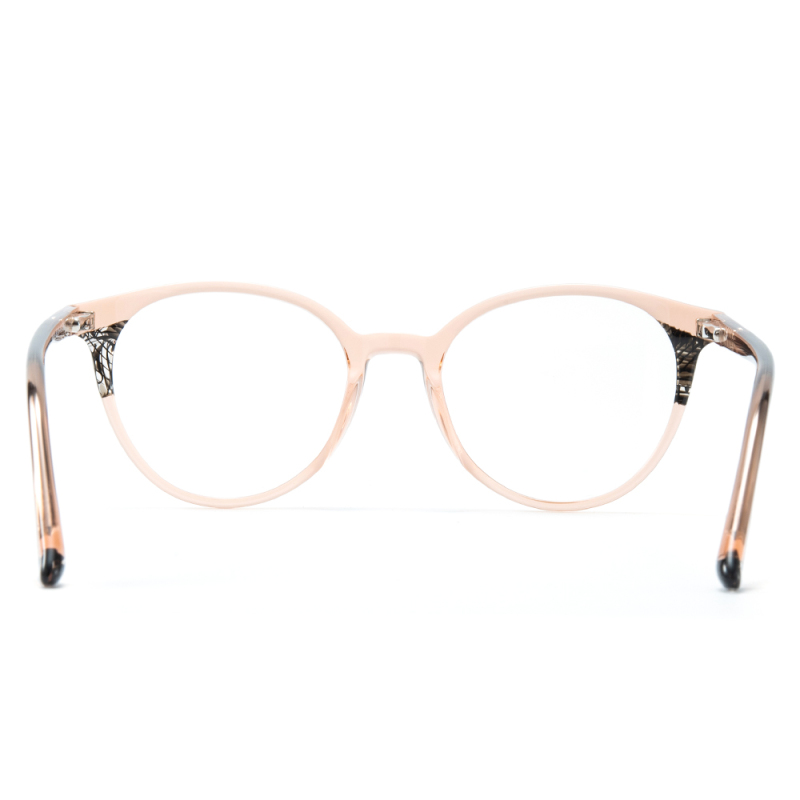 Belieye 2024 Designer Round Lamination Acetate Frames