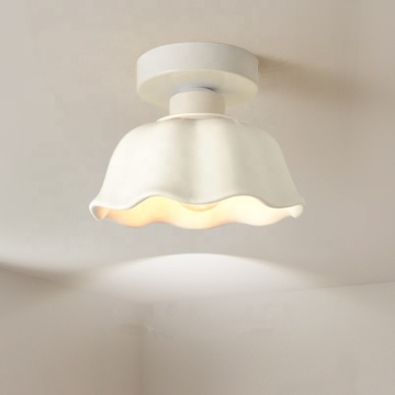 Simple paralume di vetro semplice nordico per soggiorno in hotel e illuminazione a soffitto