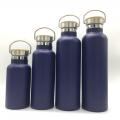 600ML Stainless Steel Water Bottle with Bamboo Lid