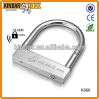 D lock motorcycle Alarm lock