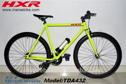 26inch to 28inch colorful fix gear /death speed student city electric bicycle