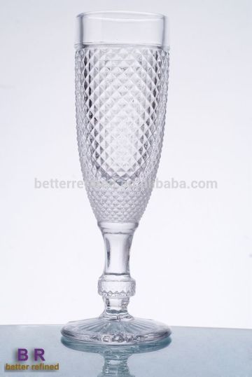 Glass Engraved Toasting Flutes