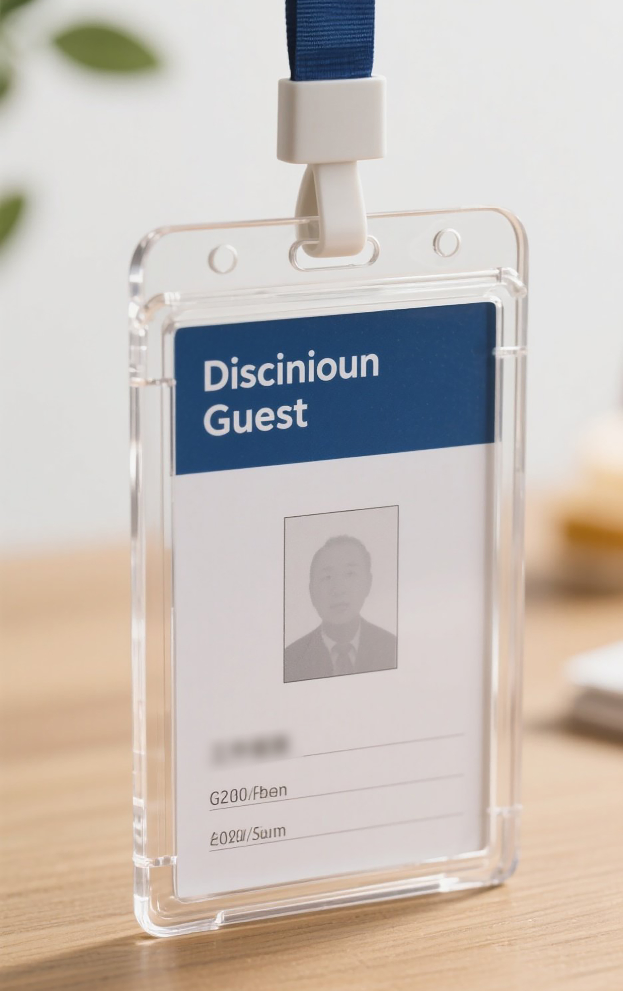 VIP pass holder design