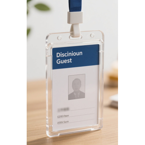 VIP pass holder design