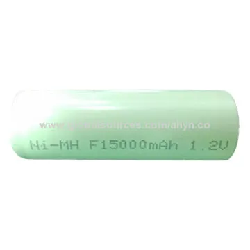 1.2V F15,000mAh NiMH Battery Cell for E-bikes and Solar Batteries, High-capacity