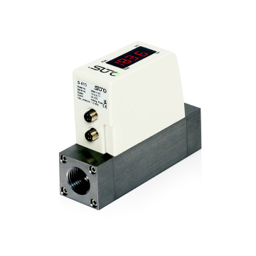 Compact Thermal Mass Flow Meter with Eco-Inline Conditioner: Modbus/RTU Interface and Advanced Sensors