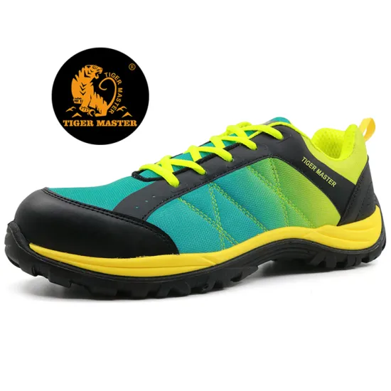 PU injection metal free safety shoes composite toe