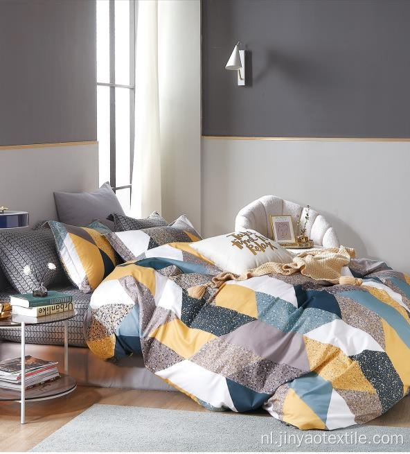 Anti-pilling geometrie mode moderne bedset