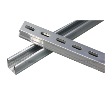 Solar mounting structure strut channel machine