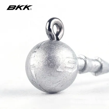 Lead Head Hook Reinforced BKK 9088-4x-np for Freshwater and Seawater Fishing - Mandarin Fish, Bass, Big Game