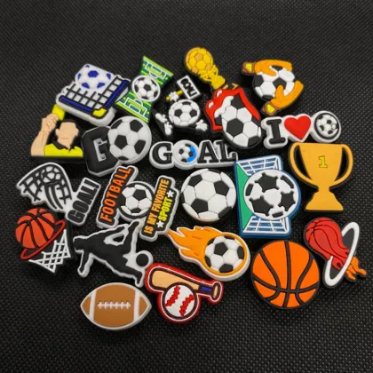 Wholesale Colorful Soft PVC Sports Shoes Accessories