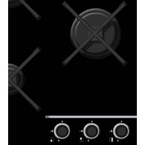 Fornello a gas con 3 fuochi Tecnogas Spagna