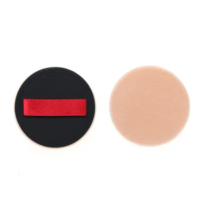 Unique Colors Soft Puff Factory Price Powder Puff with Ribbon