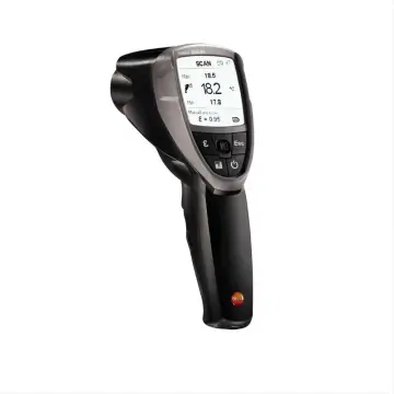 Testo 835-T1 Infrared and Contact Thermometer - 50:1 Optics, Type K Input, Brand New in Stock
