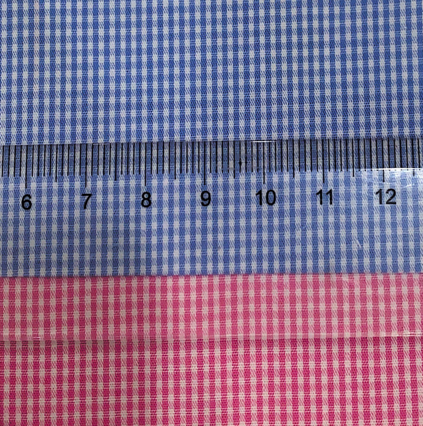 Fine Check Cotton Shirt