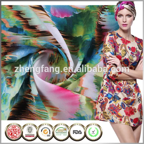 Supply the latest 50 d elastic chiffon fabric