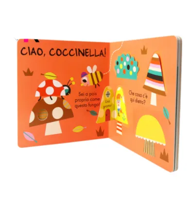Custom paper printing animal stories board books