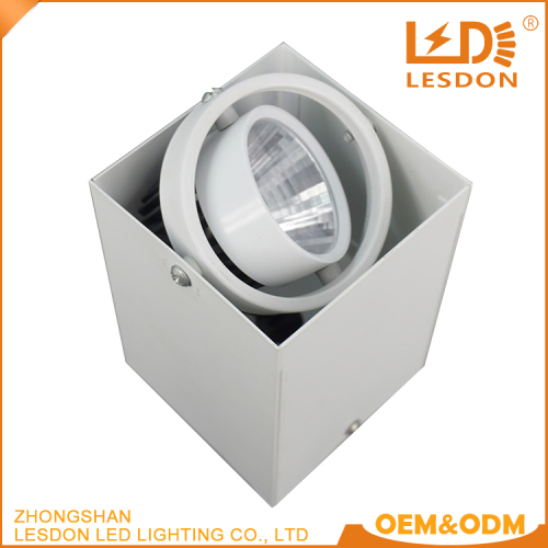 cheap wholesale aluminum rotatable dimmable 5w 10w 20w square led downlight