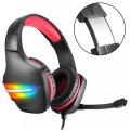 Auriculares de sonido estéreo de luz colorida para juegos de PC