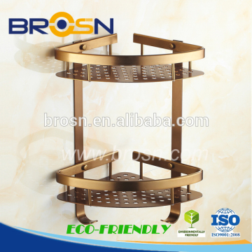 NINGBO Eco-Friendly Wall Mounted Bathroom Bouble shelf / #16062K