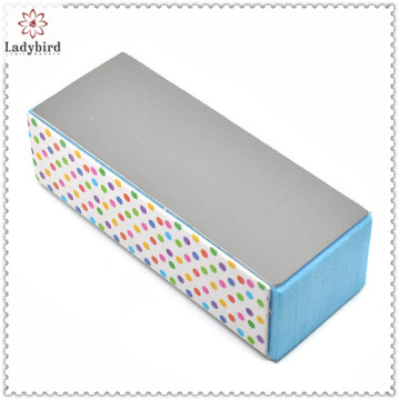 promotion custom logo,pattern 4 ways nail block for manicure and pedicure