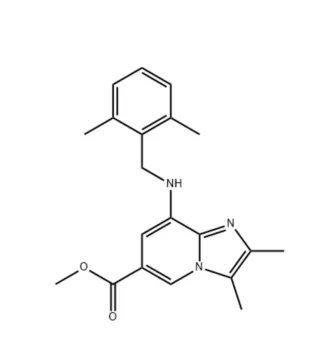Methyl 8-((2,6-dimethylbenzyl)amino)-2,3-Dimethylimidazo[1,2-a]Pyridine-6-Carboxylate 248920-23-2