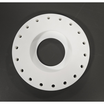 Componente estrutural cerâmico circular de zircônia de alta resistência