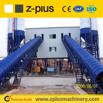 Large scale investment item HZS150 conveyor belt concrete plant
