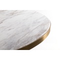 Round Marble Top Single Leg Restaurant Dining Tables