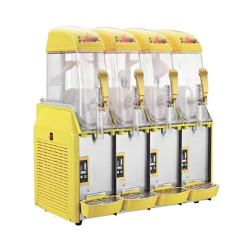 Commercial Italian Machine: Four Tanks for Smoothies, Slush, and Gelato