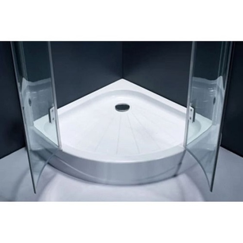 White Acrylic Sector Shower Tray