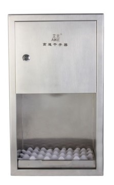 New CE CCC ISO9000 304 Stainless Steel Embedded Bathroom Hand Dryer