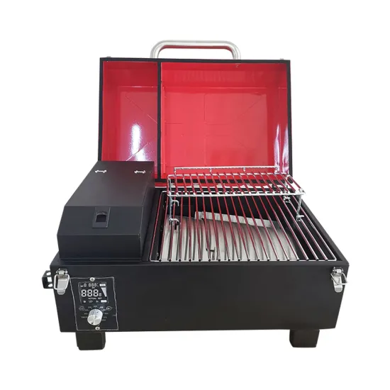 New Product Wood Bbq Portable Pellet Desktop Pellet Wood Pellet Smoker Grill