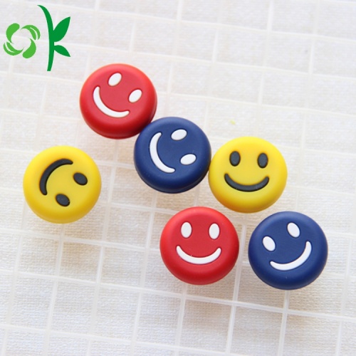 Custom Cute Smile Silicone Tennis Racket Vibration Dampeners