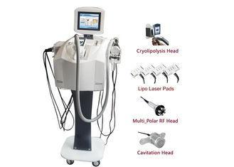 Cryolipolysis+Lipo Laser+Cavitation+Multi-Polar RF Combined